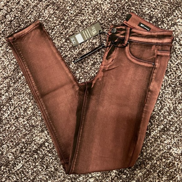 Rare Suede Riley Jean legging Super Stretch - Picture 1 of 7